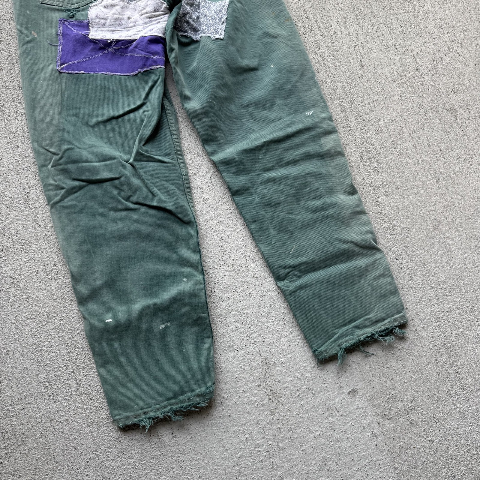 Y2K Levi’s Silver Tab Baggy Vintage Repaired Patchwork Painter Jeans 29×29