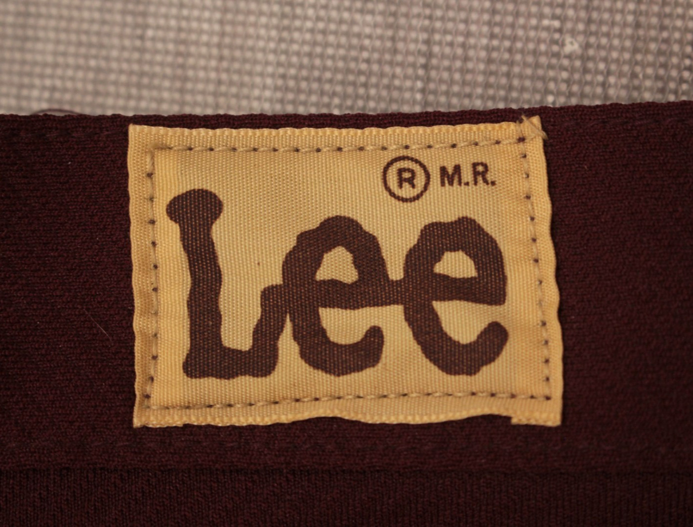 VTG Women’s 70s NOS Dark Burgundy Lady Lee High Waist Pants 30″ 1970s Polyester