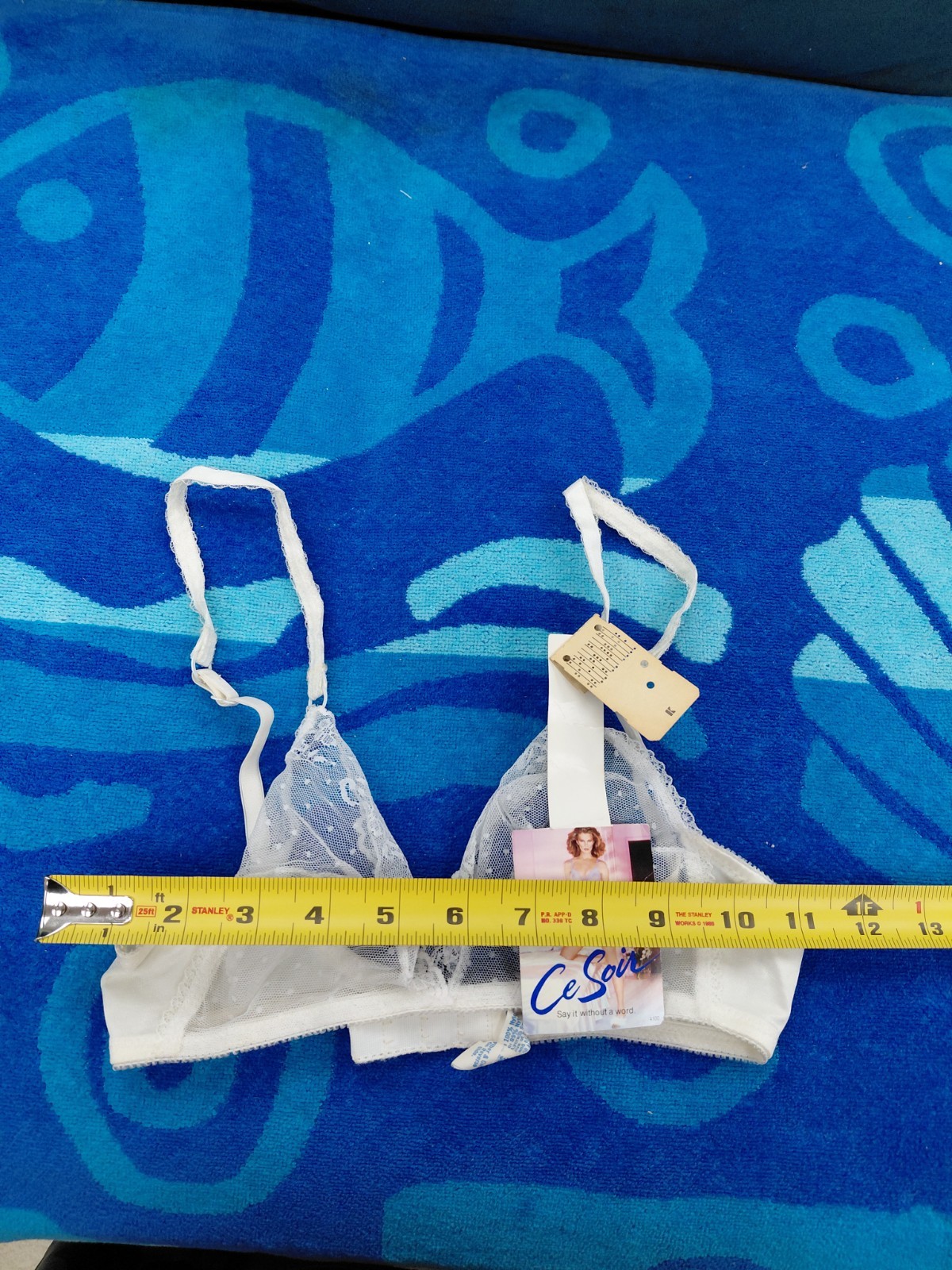 Vintage Ce Soir Flexnit Bra Size 32B