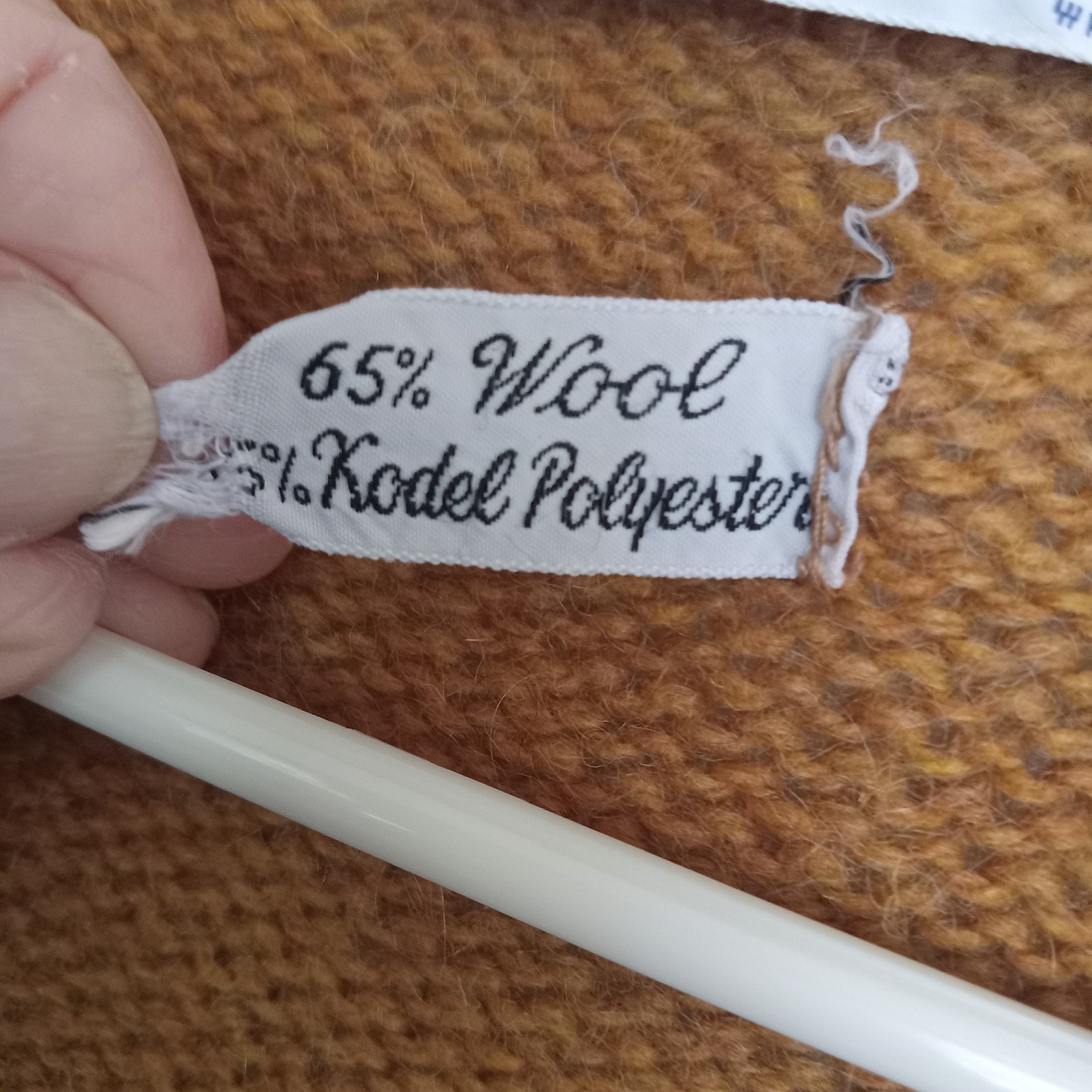 Vintage 1950s Jersild Wisconsin Wool Belted Knit Sweater