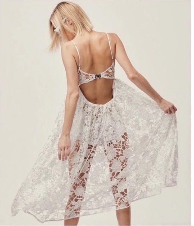 For Love & Lemons Sundae Midi Dress