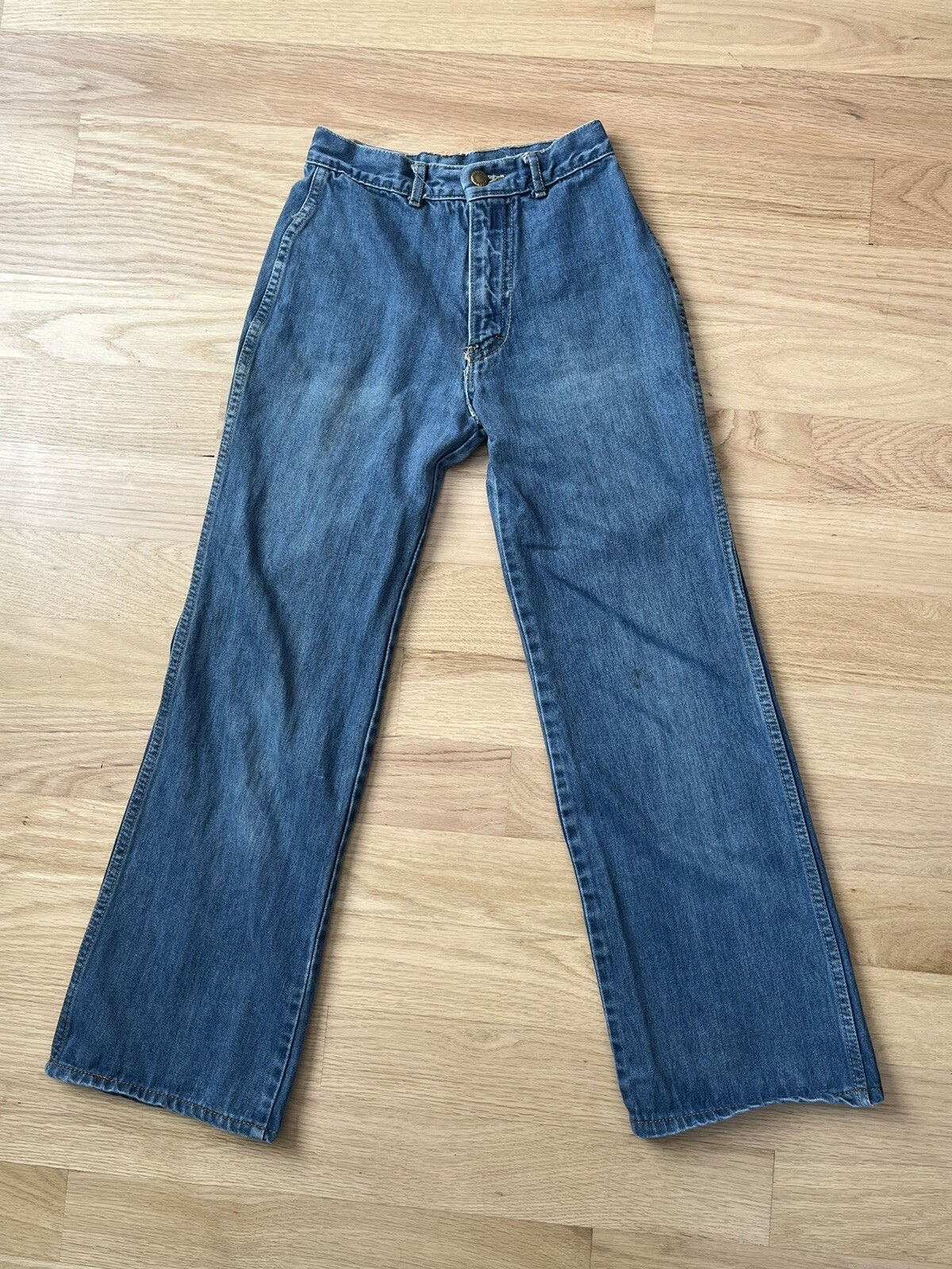 Vintage Brittania Pentimento Denim Jeans High Waisted B-14 22×26.5 Medium Wash