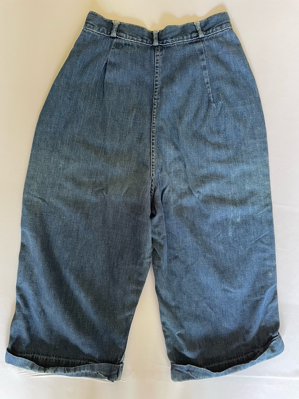 Vintage 40s 50s Stockton Of Dallas Original Ranch Wear Denim Western Knickers**