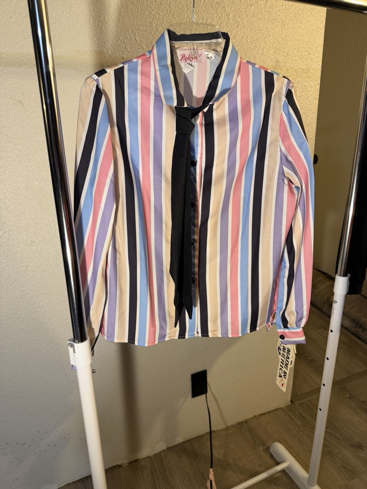 Vintage Bulk 17 Women’s Dress Shirts From 70S 80S And 90S 4 Pieces Are Deadstock