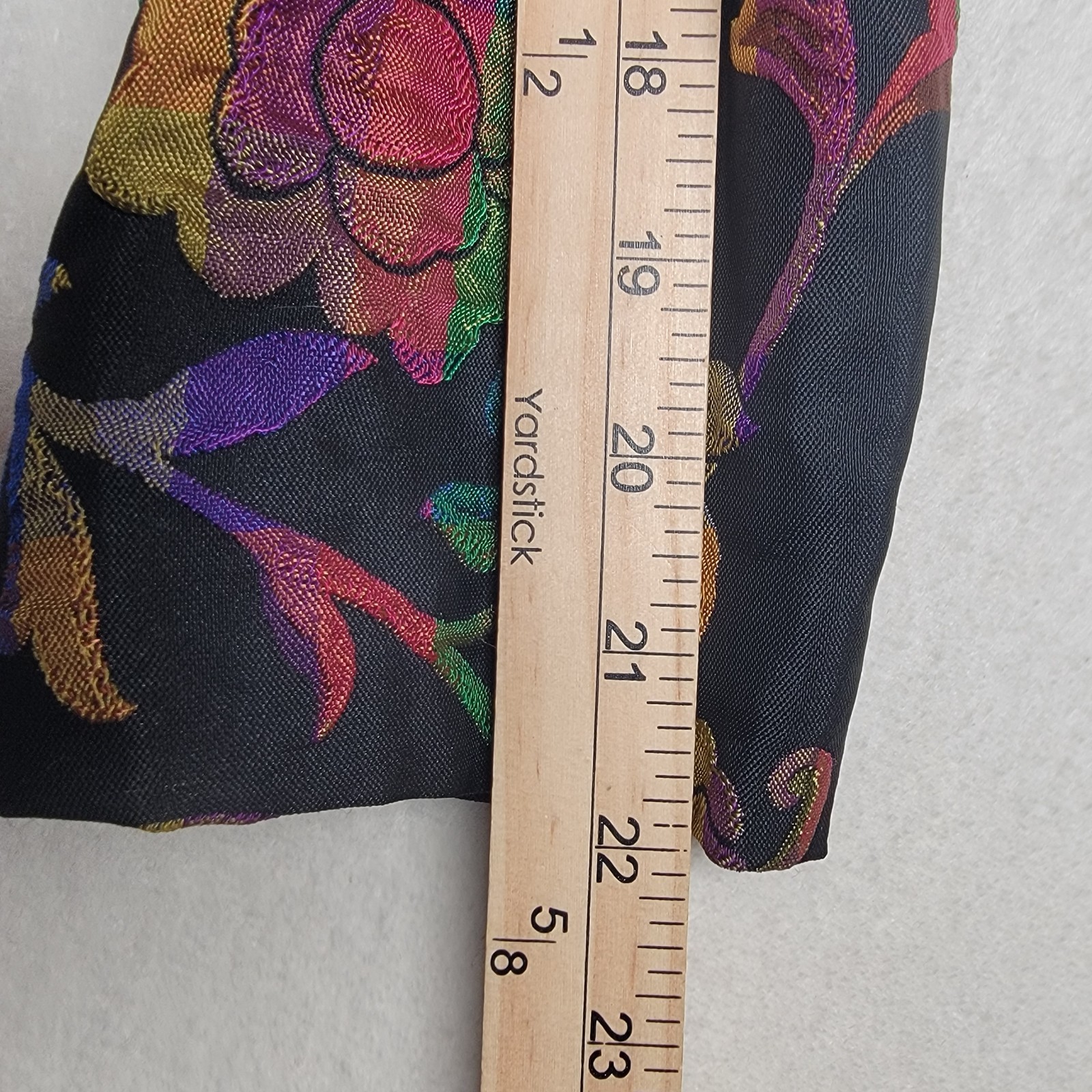 Vintage 80’s 90’s Don Caster Rainbow Floral – Waspy Preppy Blazer Women’s 6