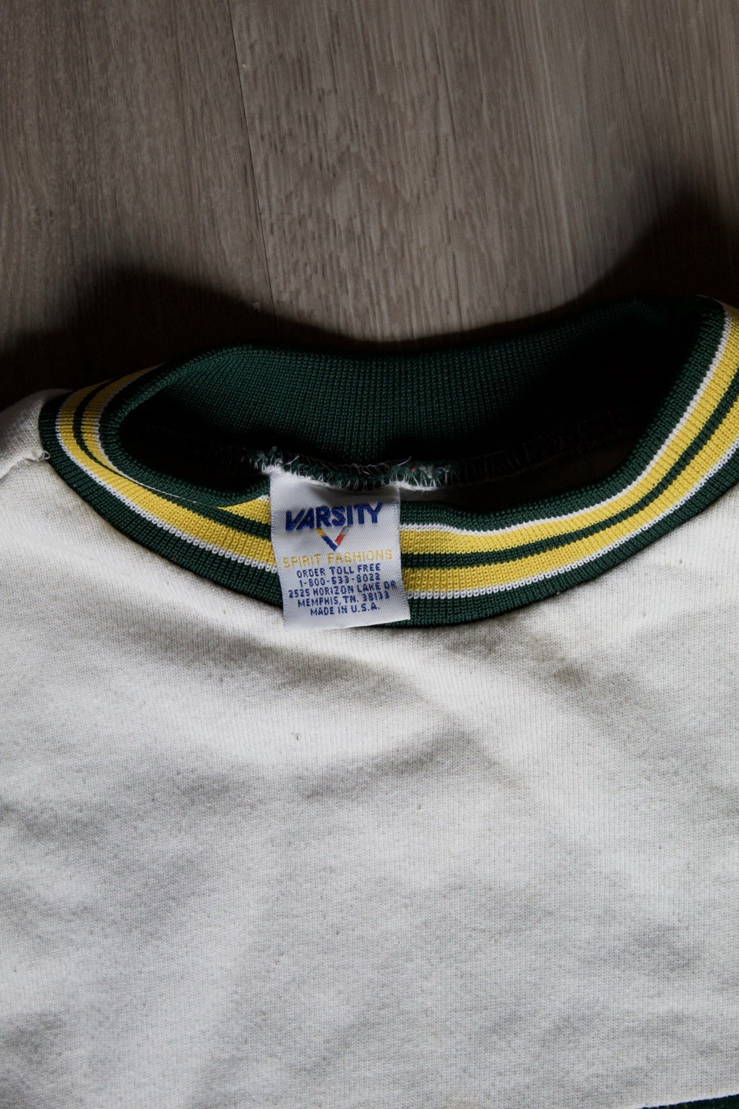 Vintage Baylor Bears Varsity Spirit Fashions Sweater Knit Accents Made In Usa XL