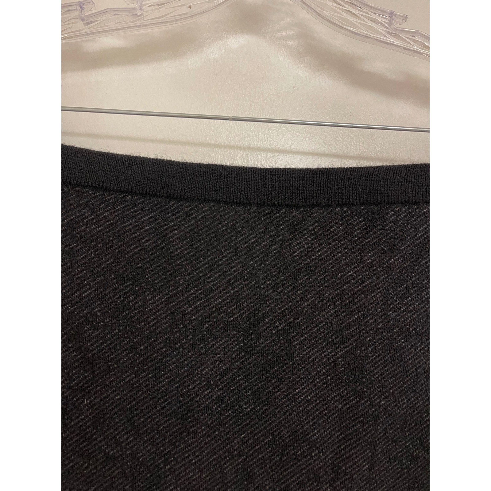 Eileen Fisher Wool Blend Mini Skirt Classic Businesswear Chic Modern Minimalist