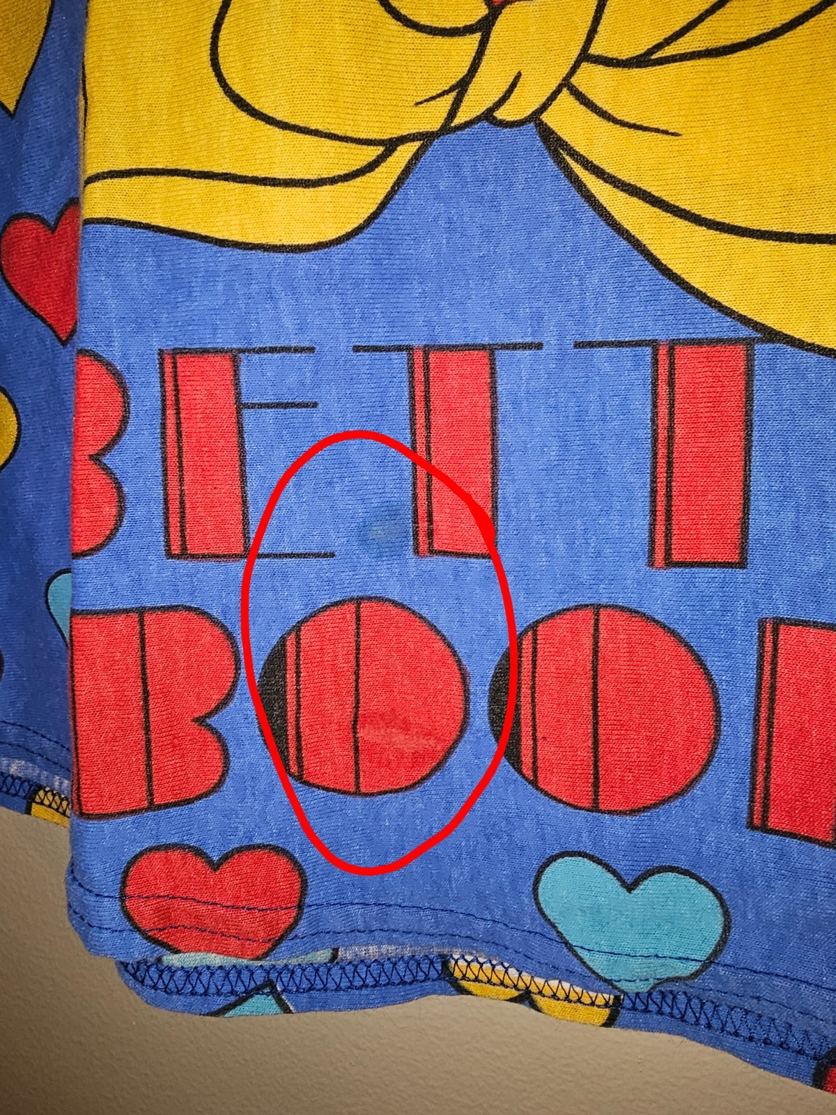 VTG Matrix Sportswear 90’s Betty Boop Double Sided Women’s Tank Top Size Large