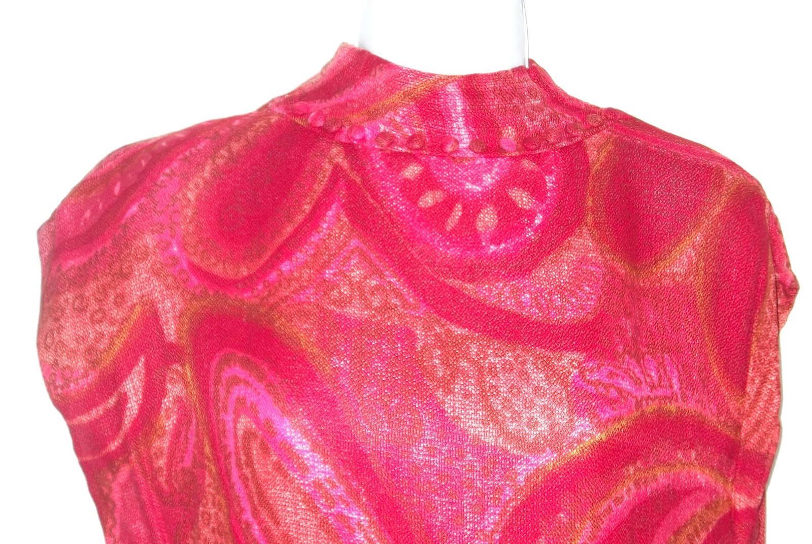 CAFTAN / LOUNGING GOWN 1960’S 1970’s VINTAGE PAISLEY WESTERN COSTUME COMPANY
