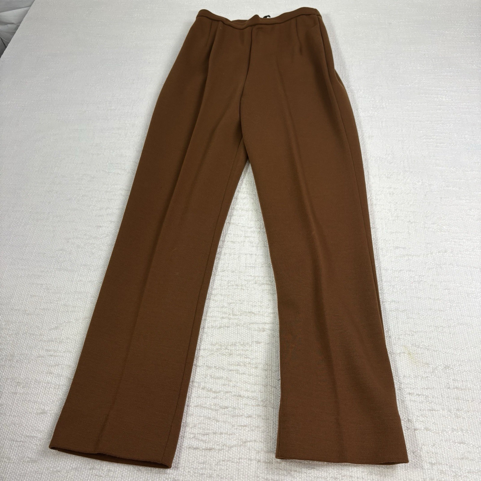 Vintage Catalina Wool Knit 3 Piece Set Top Skirt Pants Mod Chevron Womens NEW