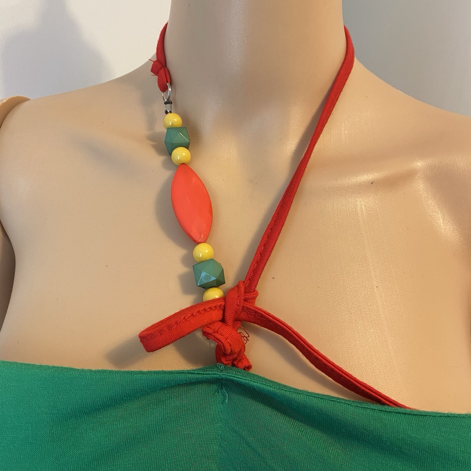 Vintage Island Wear Beach Cruise Vaca Maxi Dress Women S Colorful Halter Strap