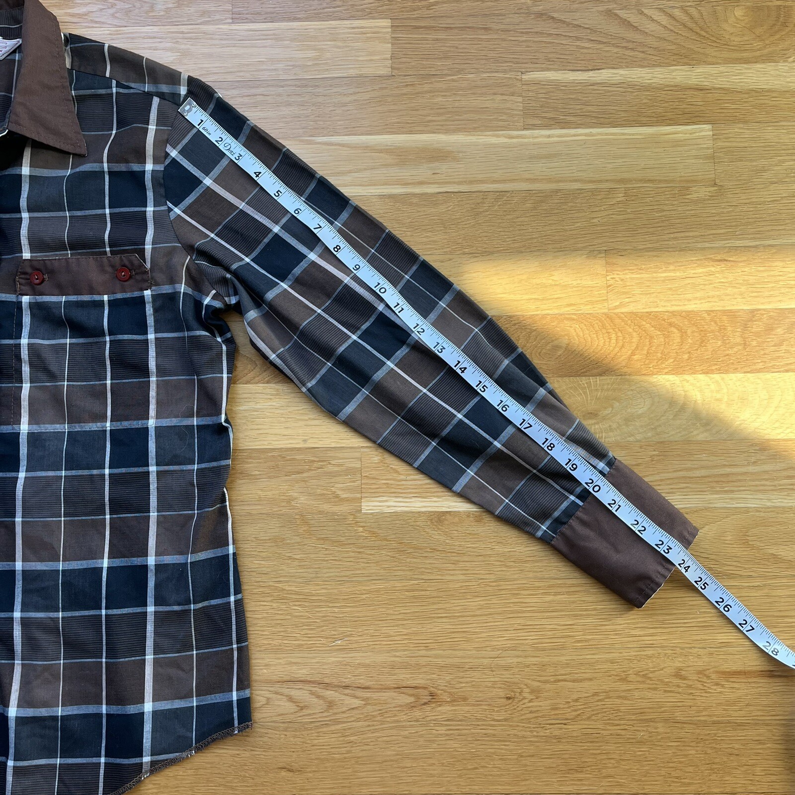Vintage H Bar C California Ranchwear Western Plaid Shirt Women’s 38
