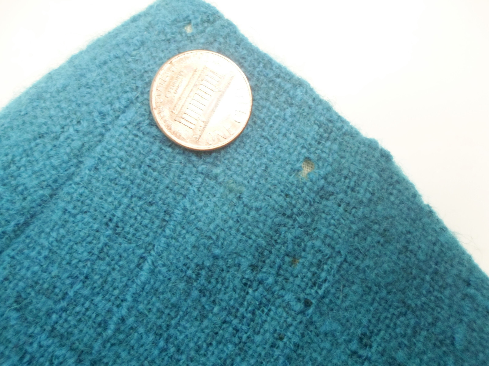 Vintage Davidow Wool Turquoise Blue Skirt Suit