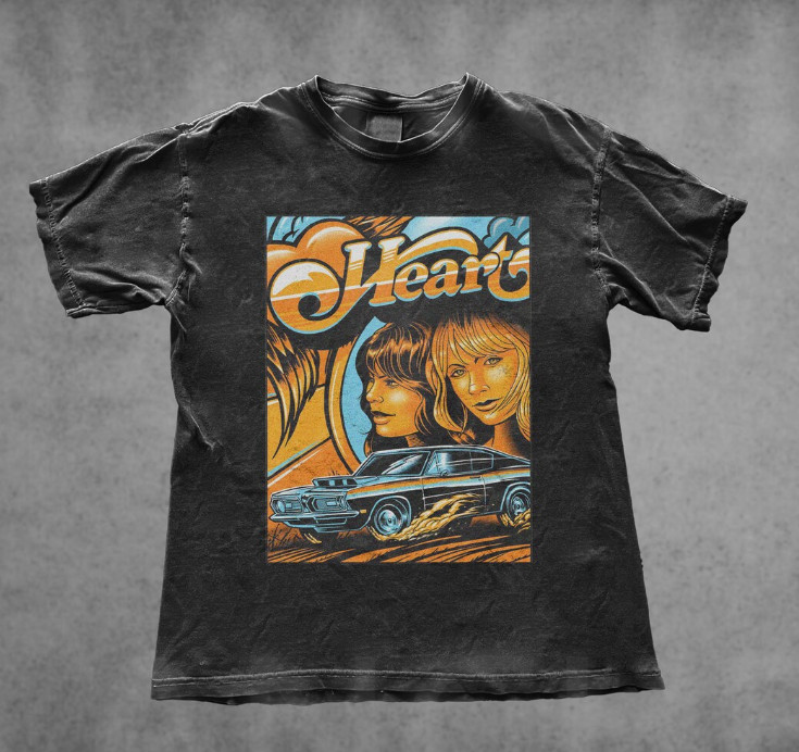 Vintage Rock Shirt, Band Shirt, music gift, 70s clothing, music Tee, 1970s