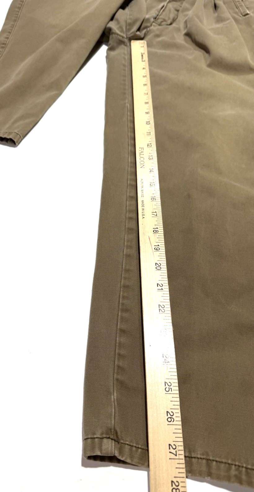 Vintage Y2K Jordache High Waist Jeans Khaki Barrel Leg Size 7/8 Pleats Mom Jeans