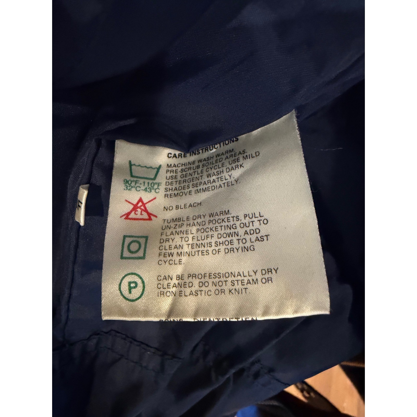 Vtg 80s Obermeyer Panther Down Puffer Ski Jacket Navy Blue Red Womens 14 Preppy