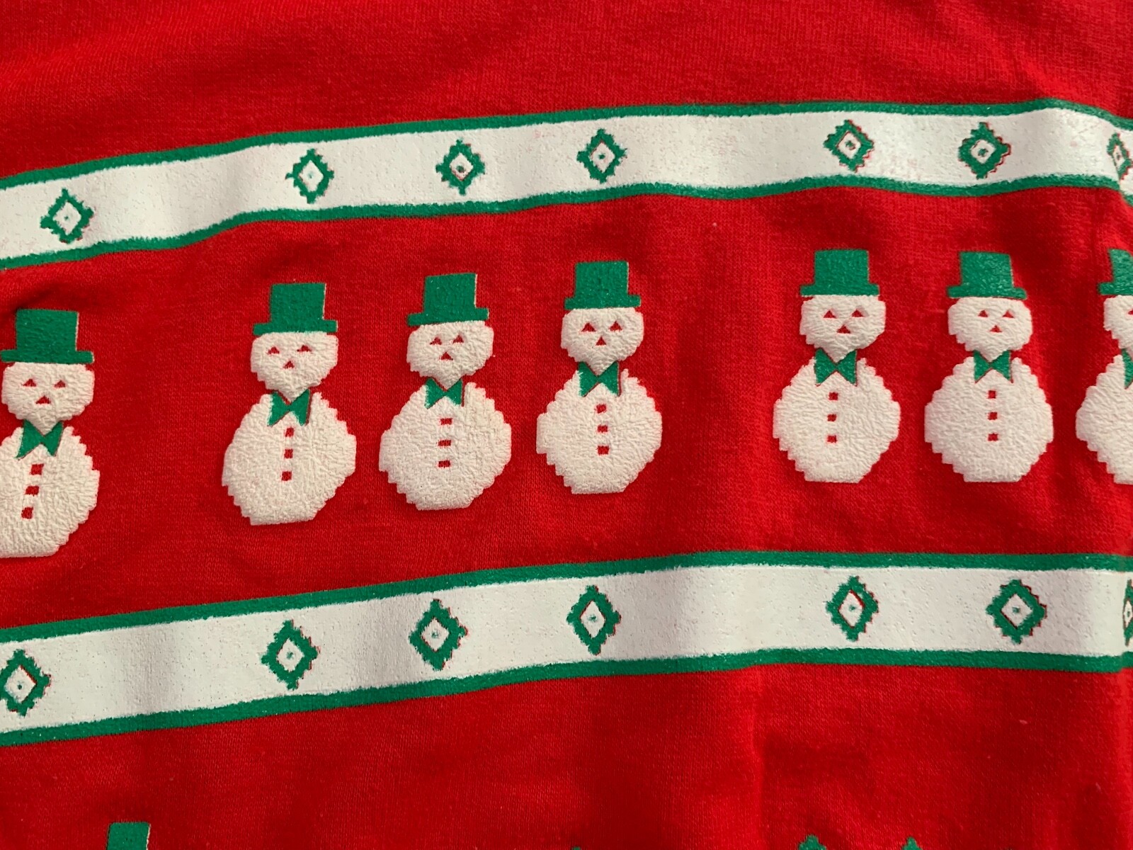 Holiday Ugly Christmas Snowman Graphic Sky Lite Sweatshirt Women’s