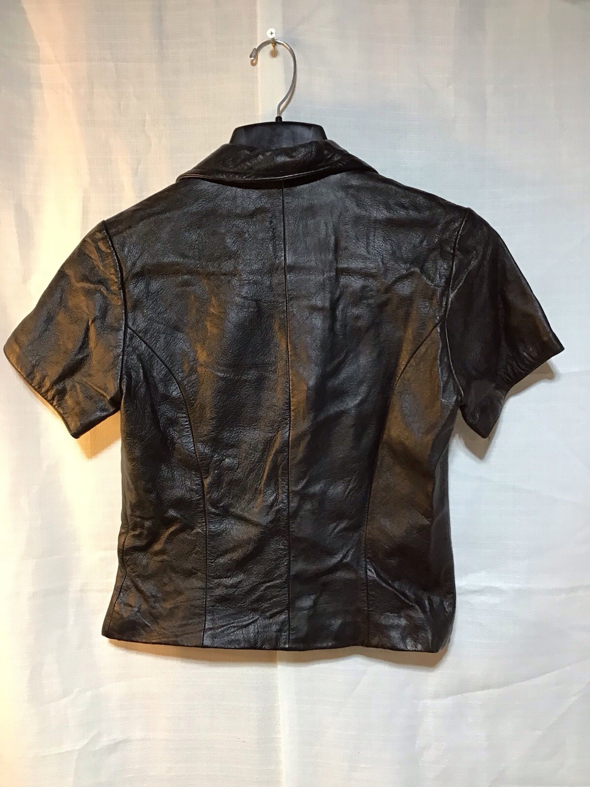 Vintage Maxima Wilson’s Leather Blouse Shirt Top