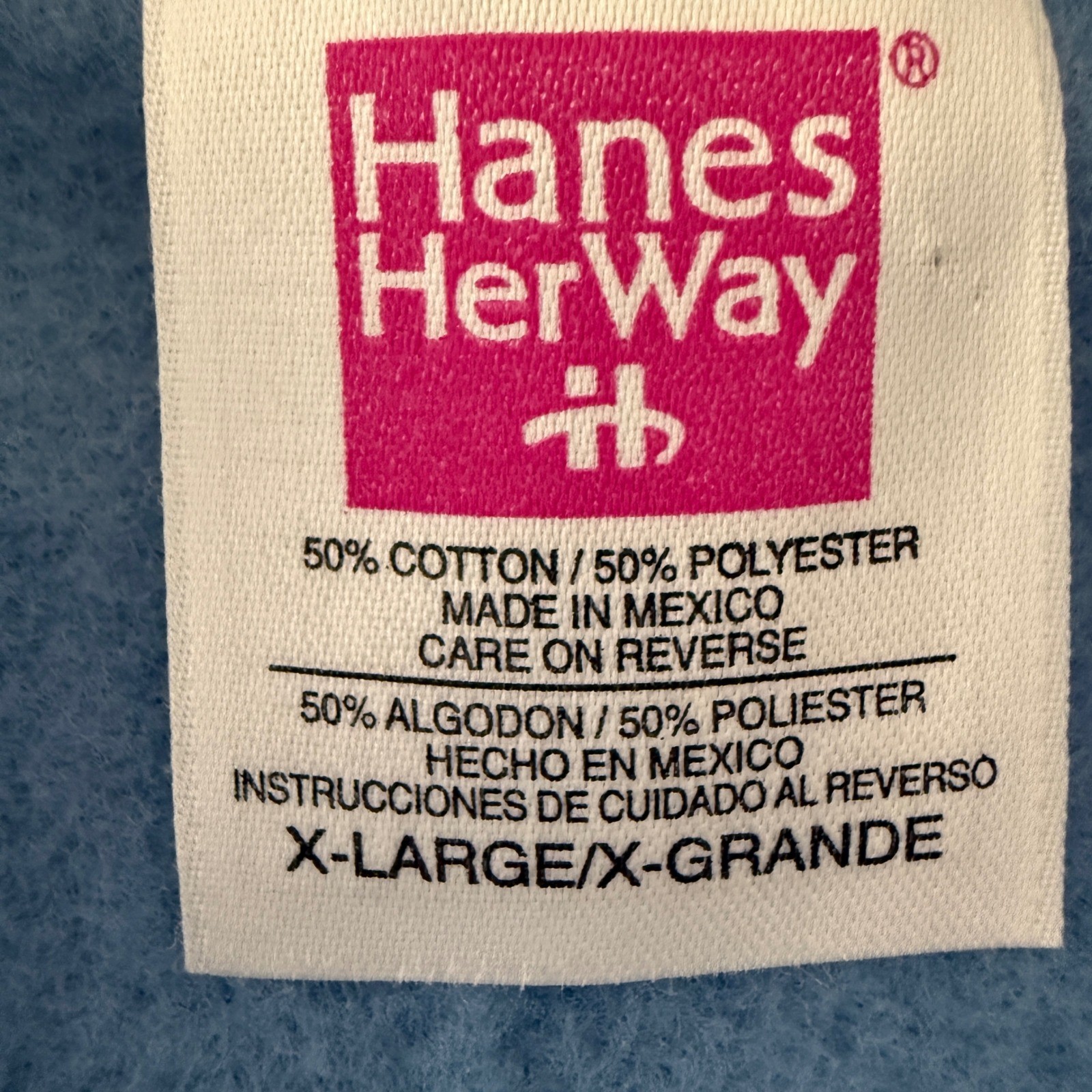 Vintage Hanes Her Way Cathy Comic Sweatshirt XL Blue Irving Cartoon 90s Graphic