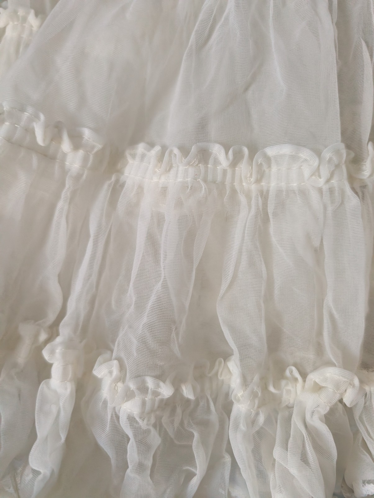 3 Partners Please Malco Modes Extra- 4-Tiers crinoline Square Dance White