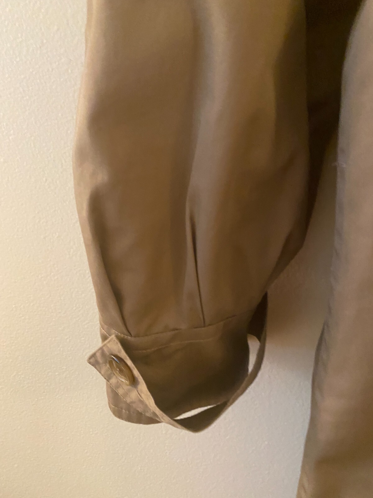 Yves Saint Laurent Collection Trench Coat with fur lining 1980s VTG