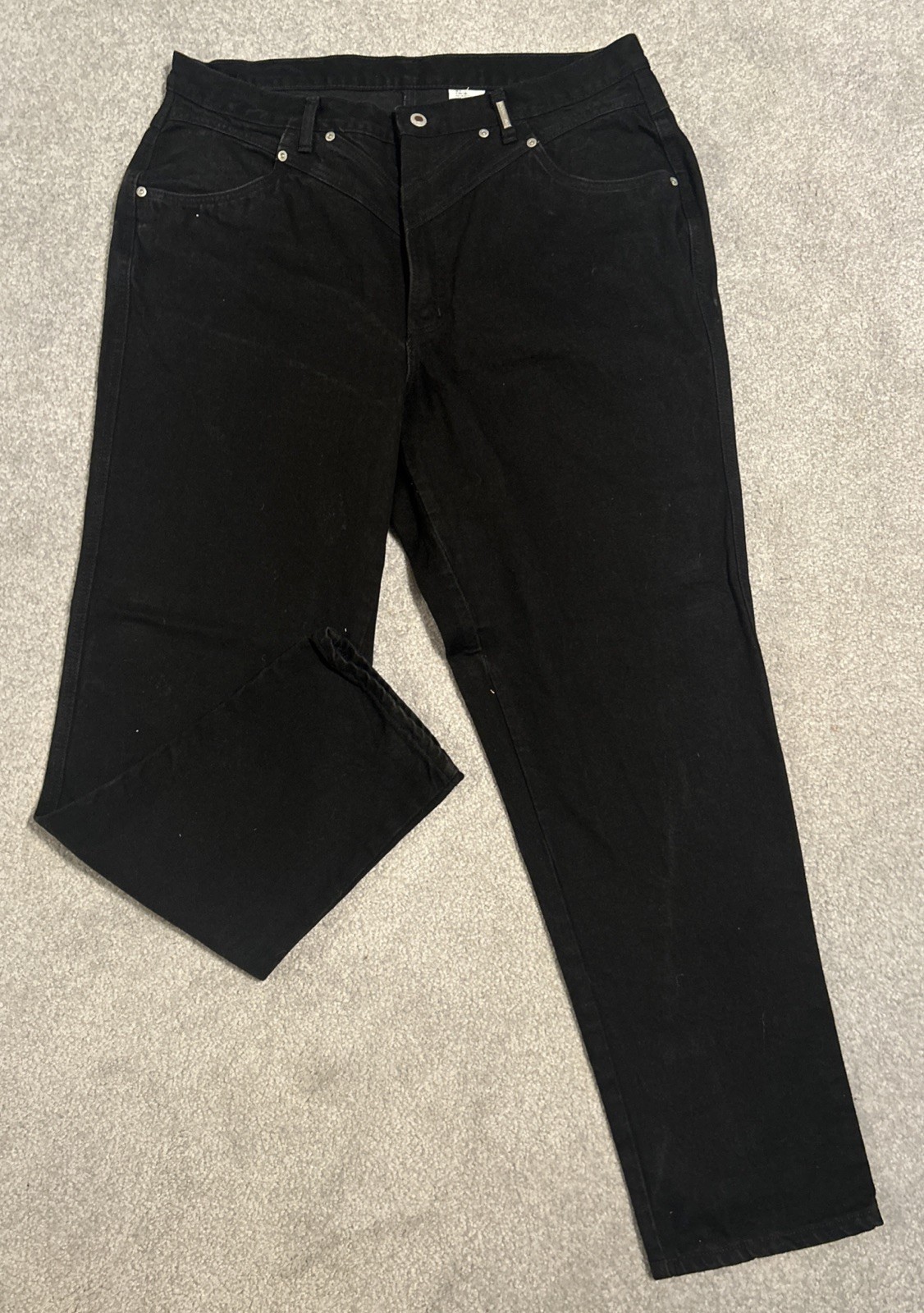 Vintage Authentic Rockies Jeanswear High Rise Size 20 W 28 Inseam 32 Dark Black