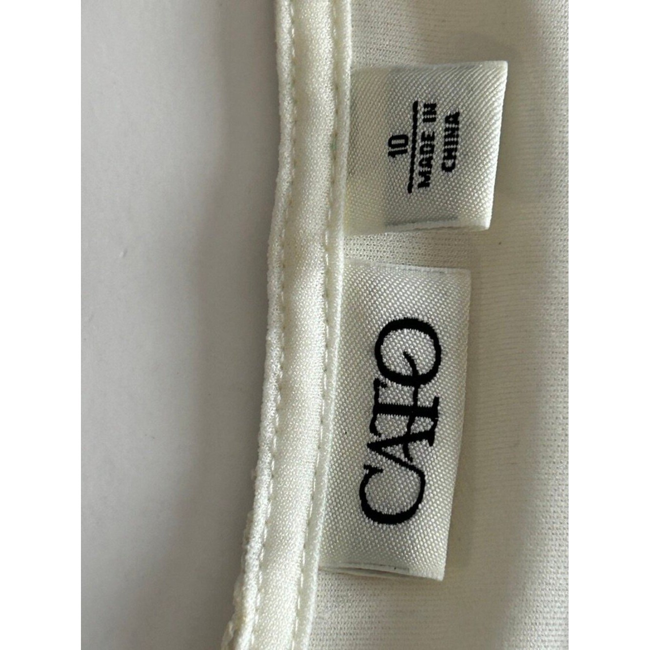 Cato Ivory Lace Crochet Midi Dress Sleeveless Boho Romantic Size 10 Gargen Party