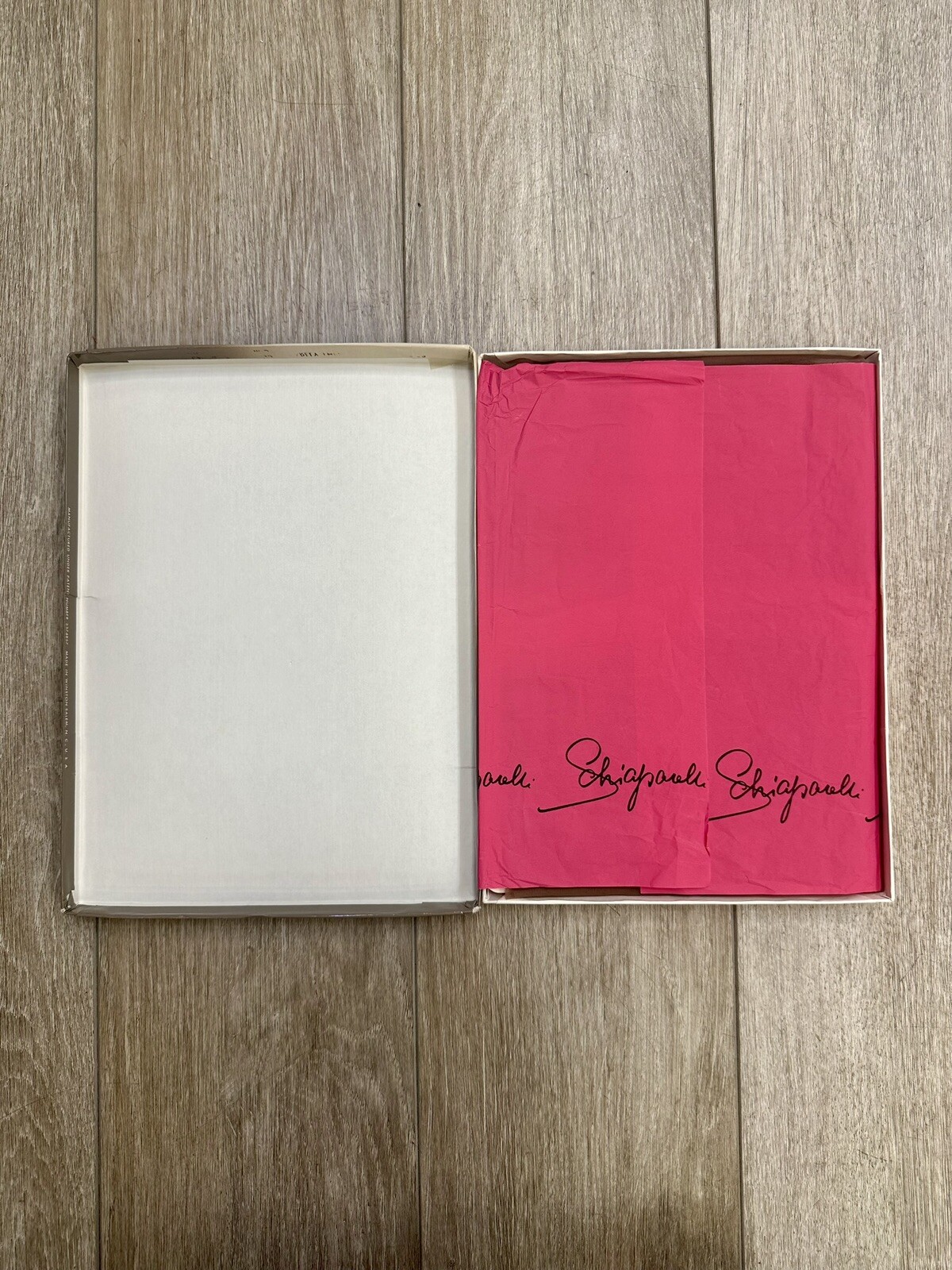 1960s Schiaparelli Brown Nylon Stockings Pantyhose Hosiery 2 Pairs in Box