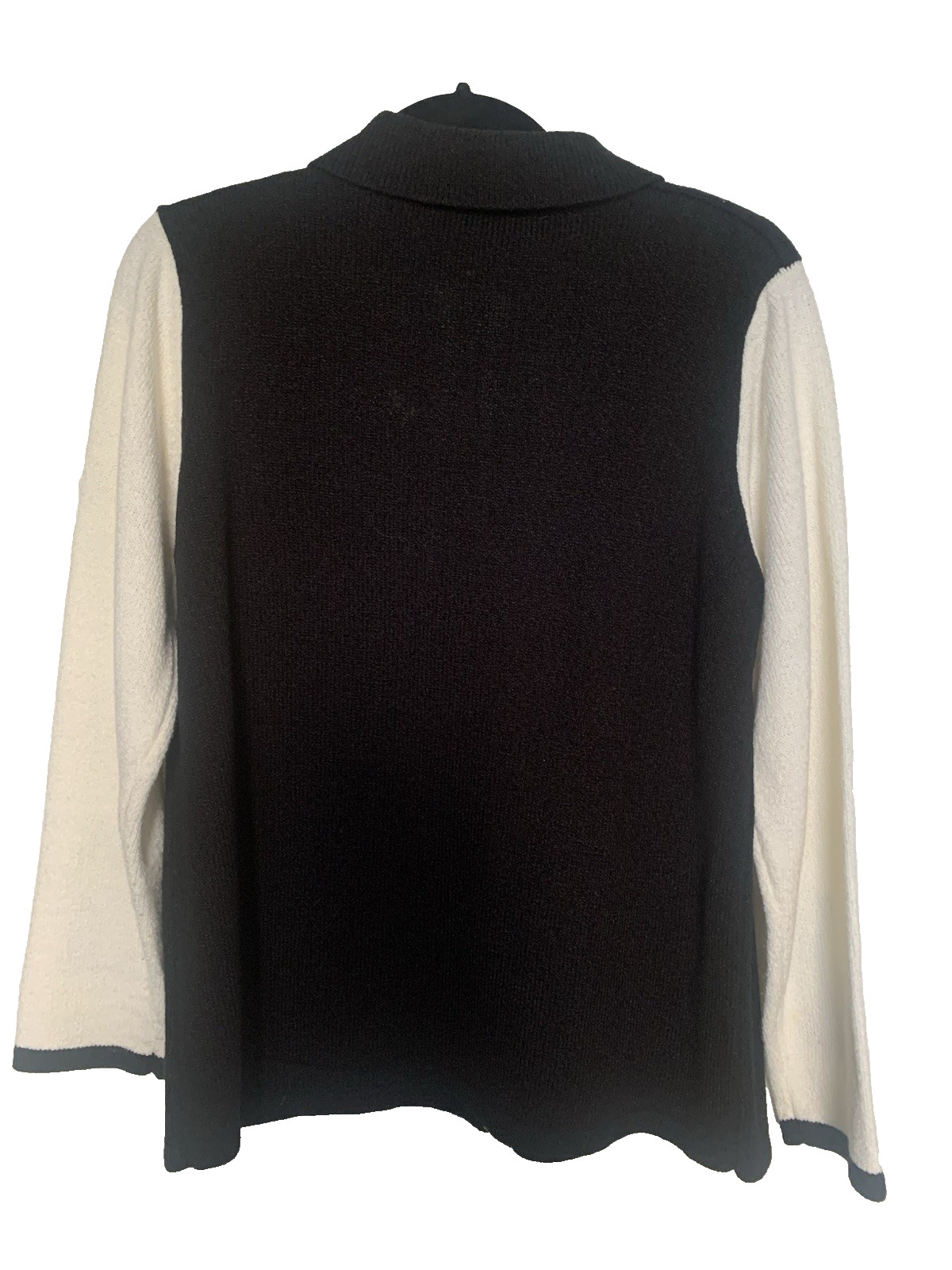 Vintage TanJay Cat Cardigan Zip Up Sweater size Medium
