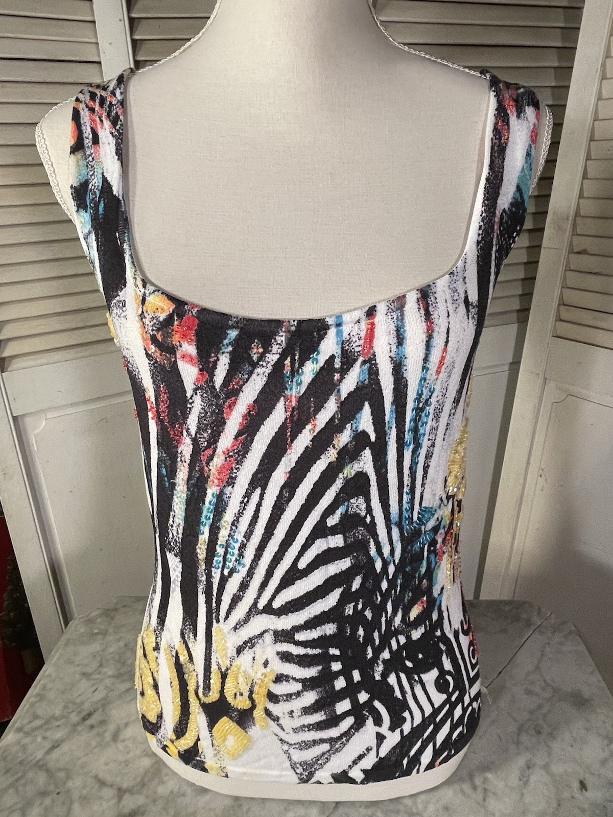 Alberto Makali 1980’s Sweater Set Size M
