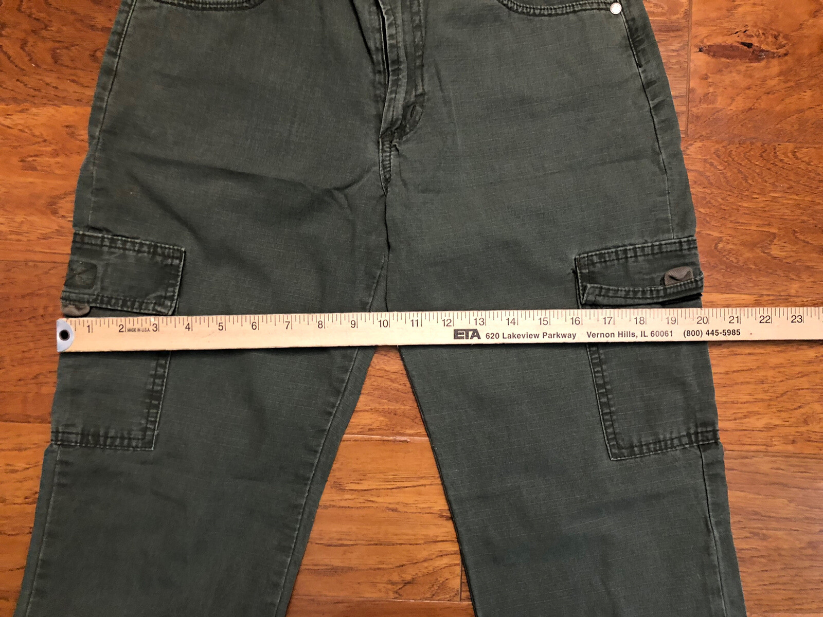 Vintage Paris Blues Originals Pants Jeans Olive Green Size 5