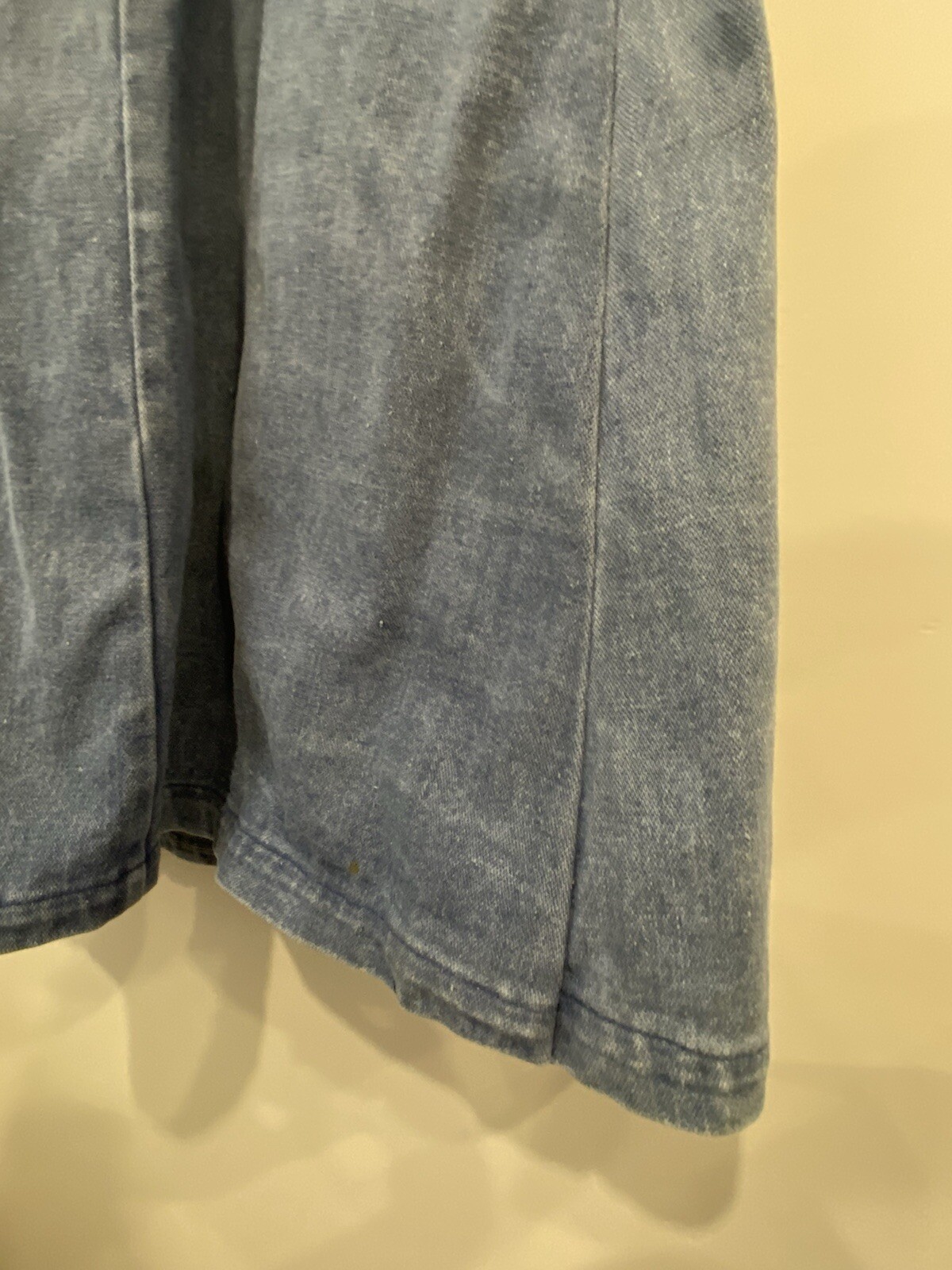 Vintage 70s/80s Kumar Bros Denim Jumper Overalls Dress Midi Rigid Denim Rare