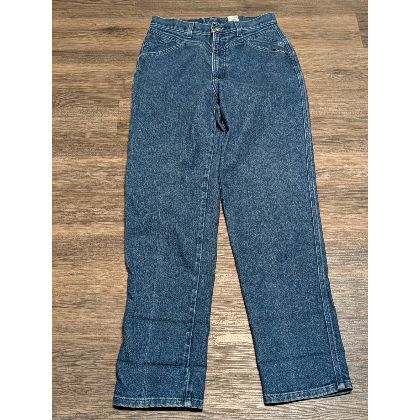 Rocky Mountain Vintage High Rise Western Jeans Blue Medium Wash 13/14 27