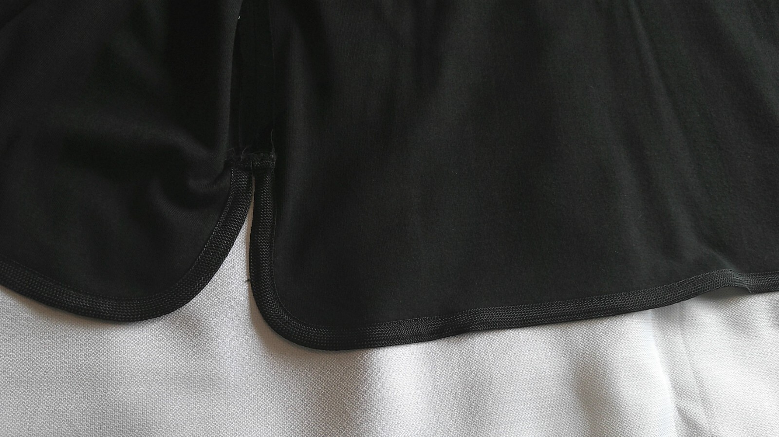 Vintage Miss Accents Act III Black Boho Three Button Velvet Vest Bound Trim 2X