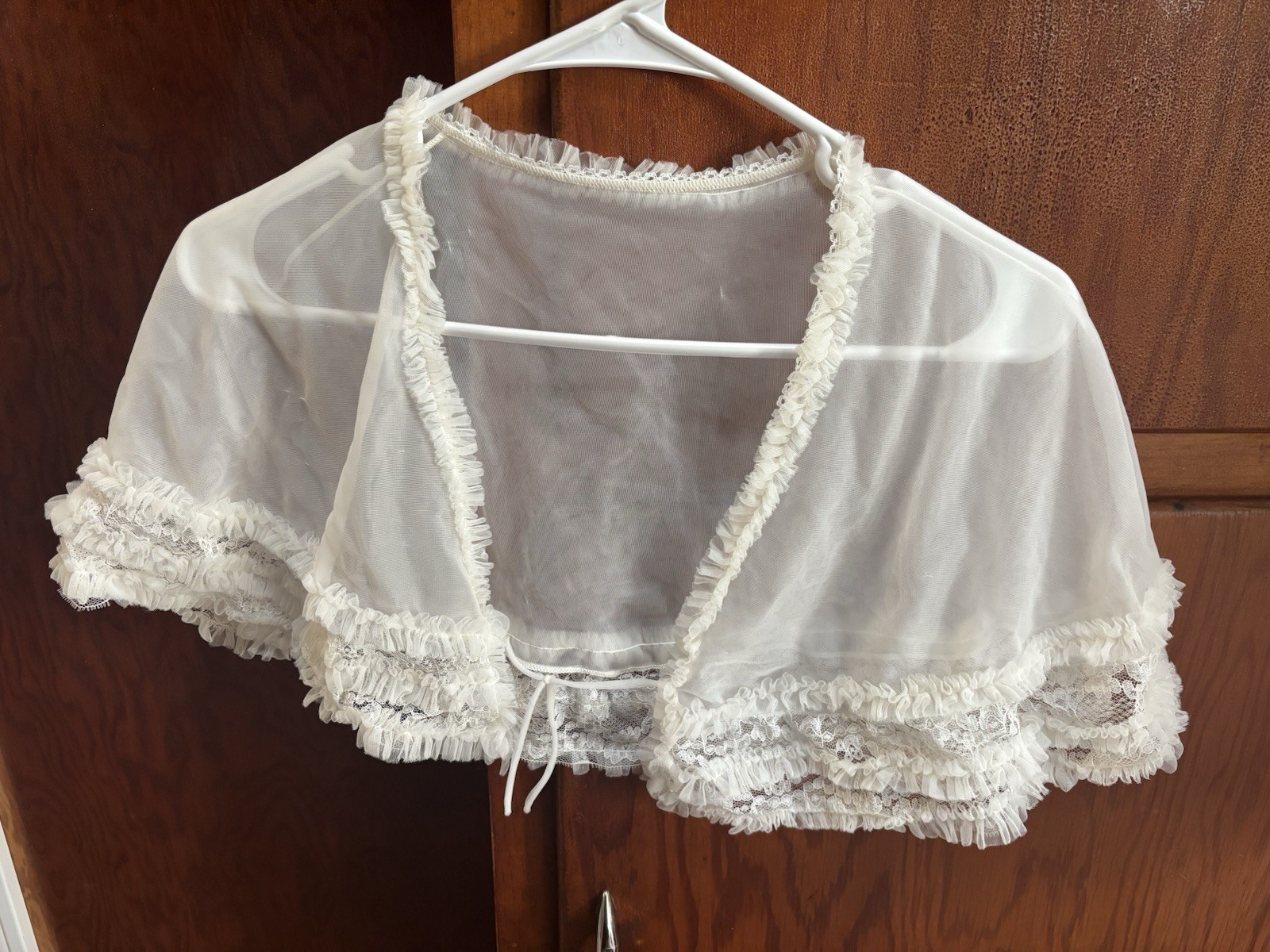 Vintage Sheer Shawl