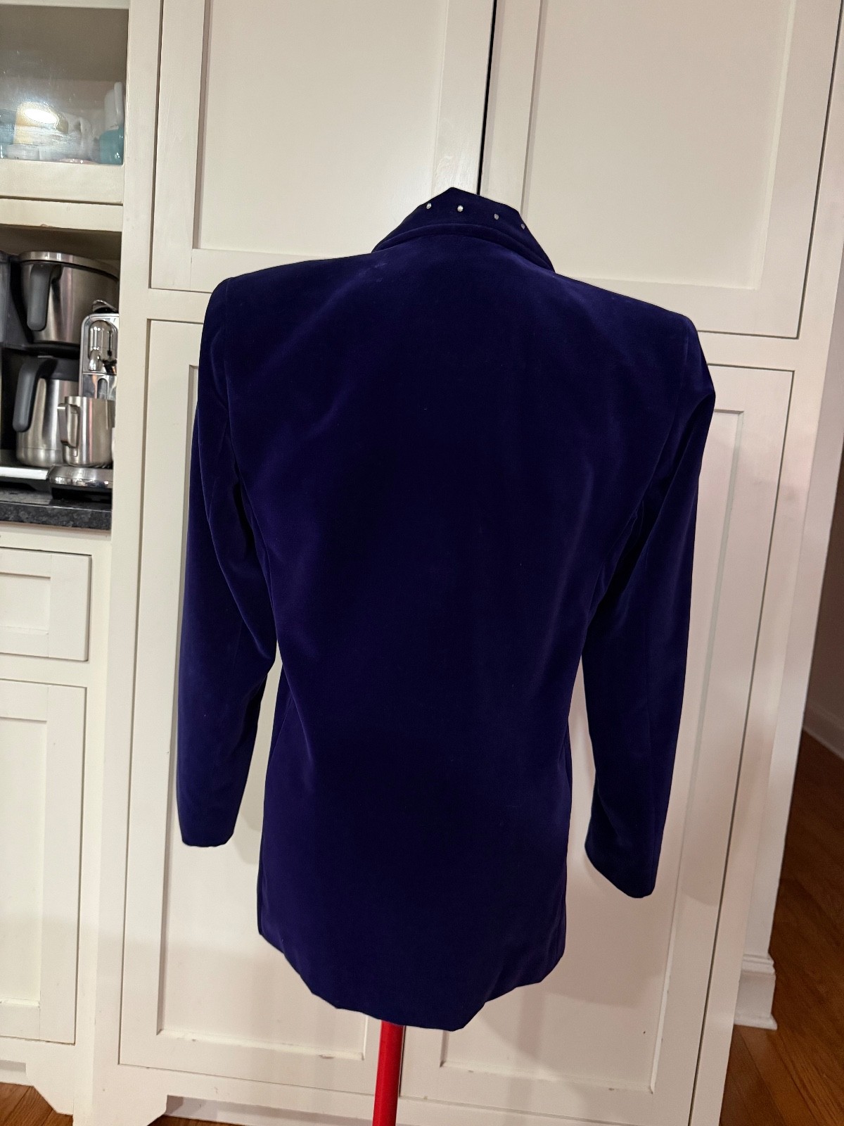 Vintage 80’s & 90’s Purple Velvety Blazer Excellent Condition xs/small Vtg