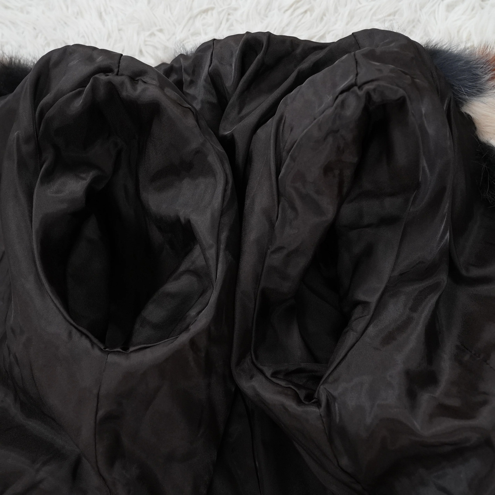 Multicolor Fox Jacket – Genuine Vintage Fur From Japan