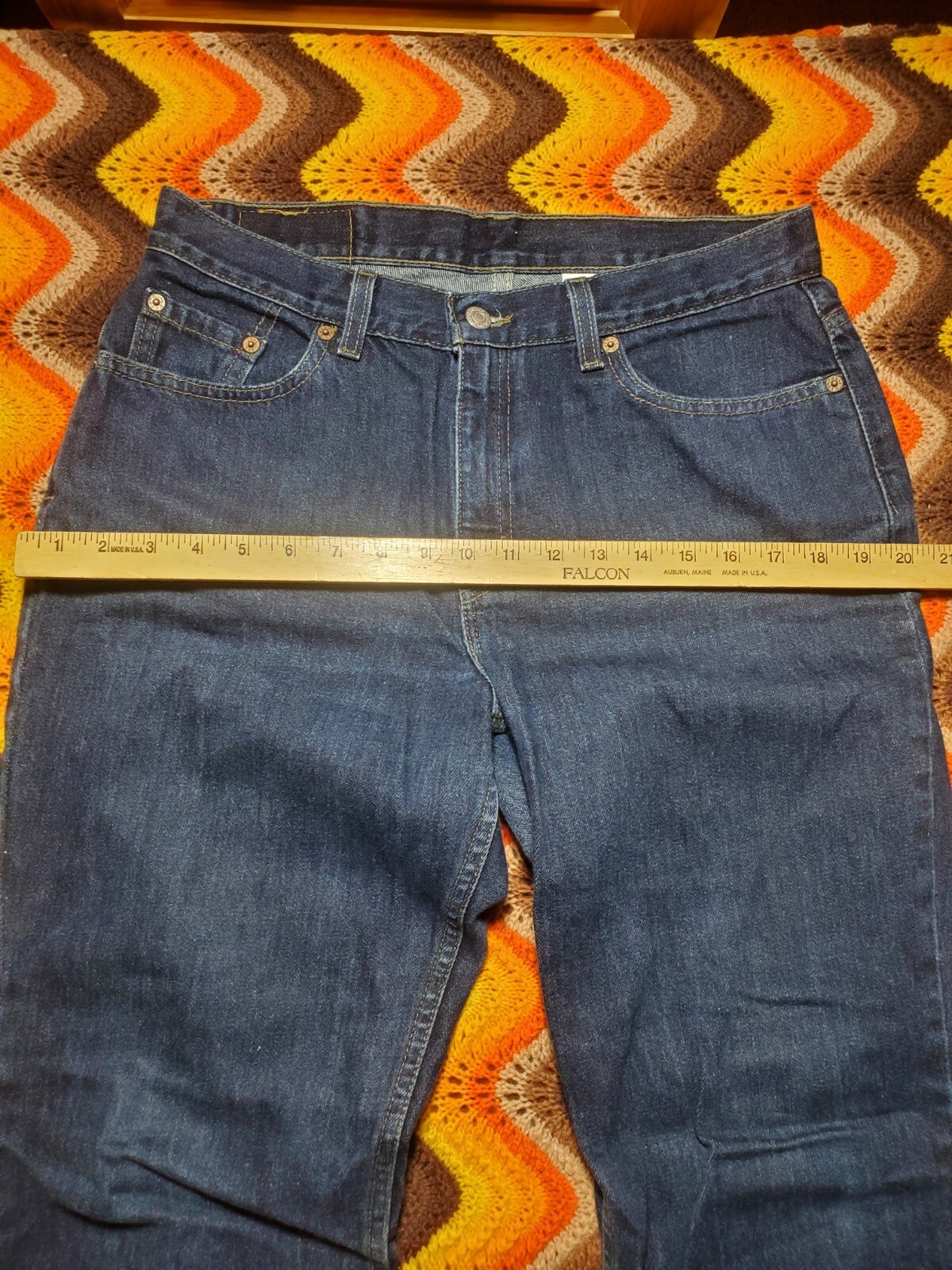 Vintage Levis 515 Made In USA Misses 12m 32×31.5 Boot Cut Lower Rise