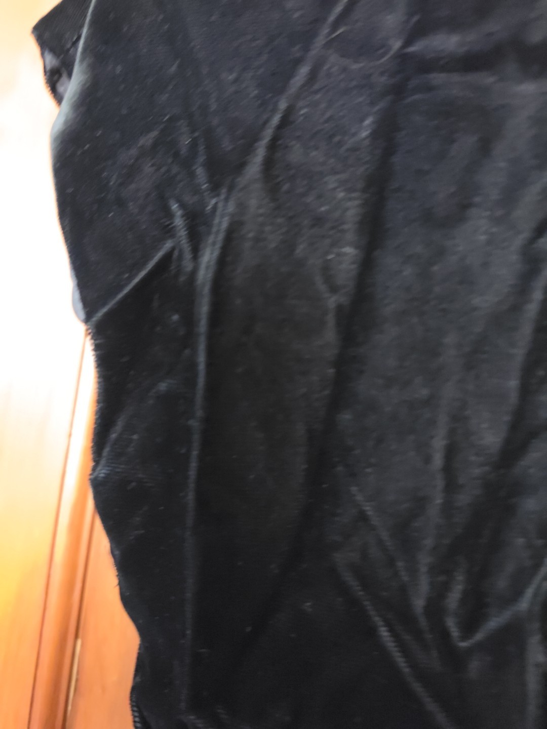 GlenRob Vintage 10 Velvet Black Cocktail Dress