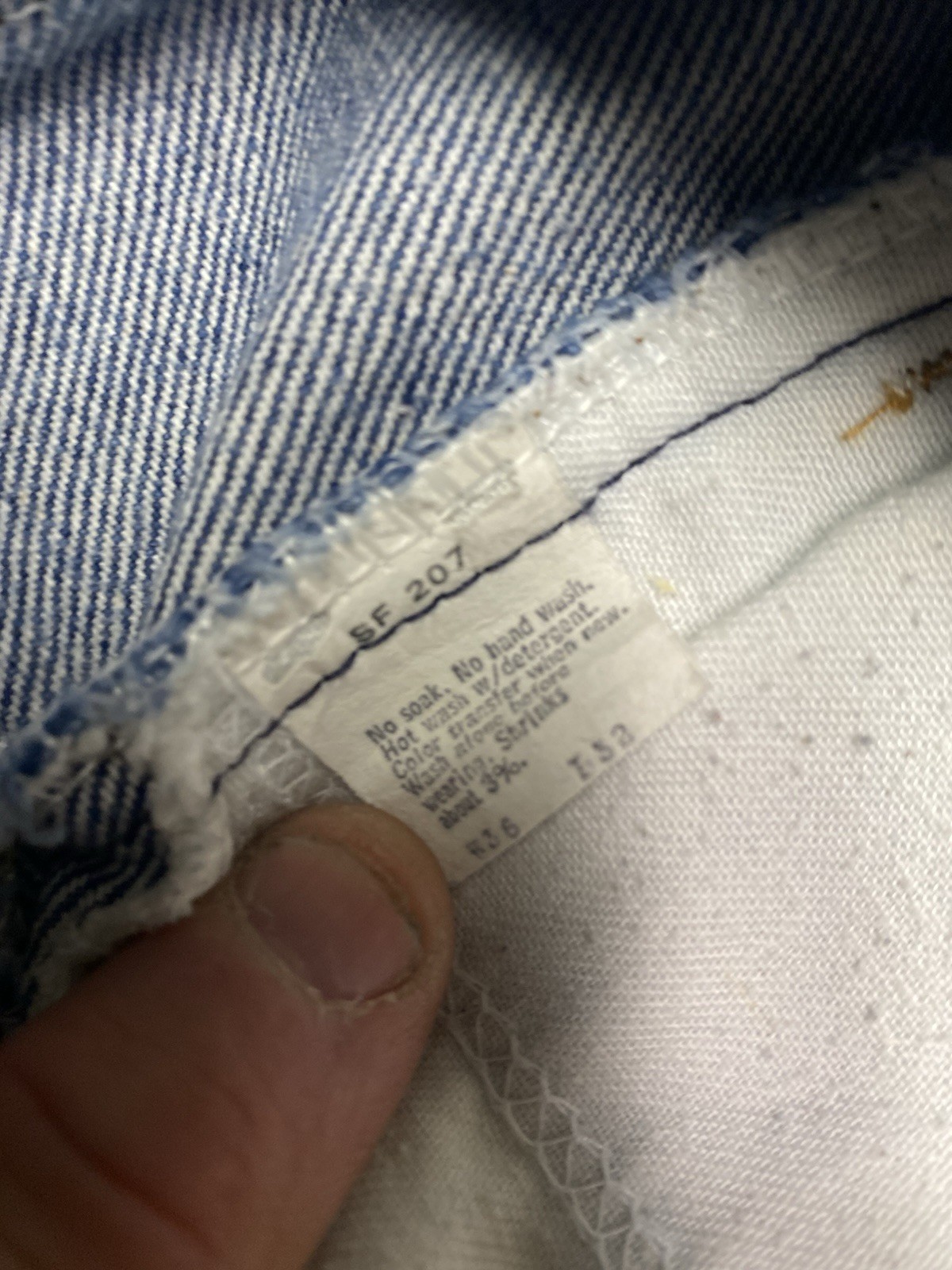 vintage levis orange tab flare bell bottom jeans.