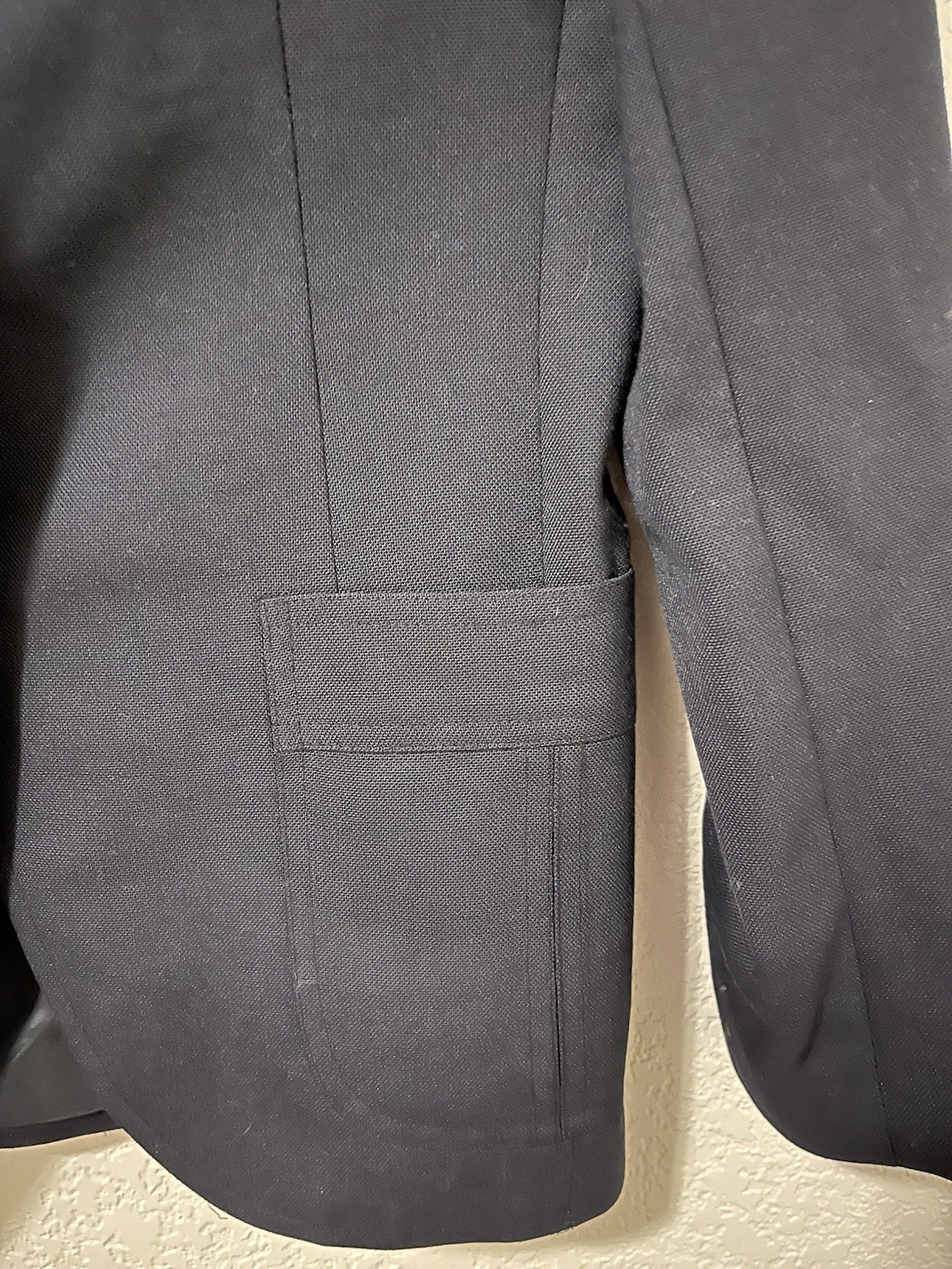 Vintage Stanley Blacker Blazer Womens 6 Navy Gold Button Eagle Union USA Classic