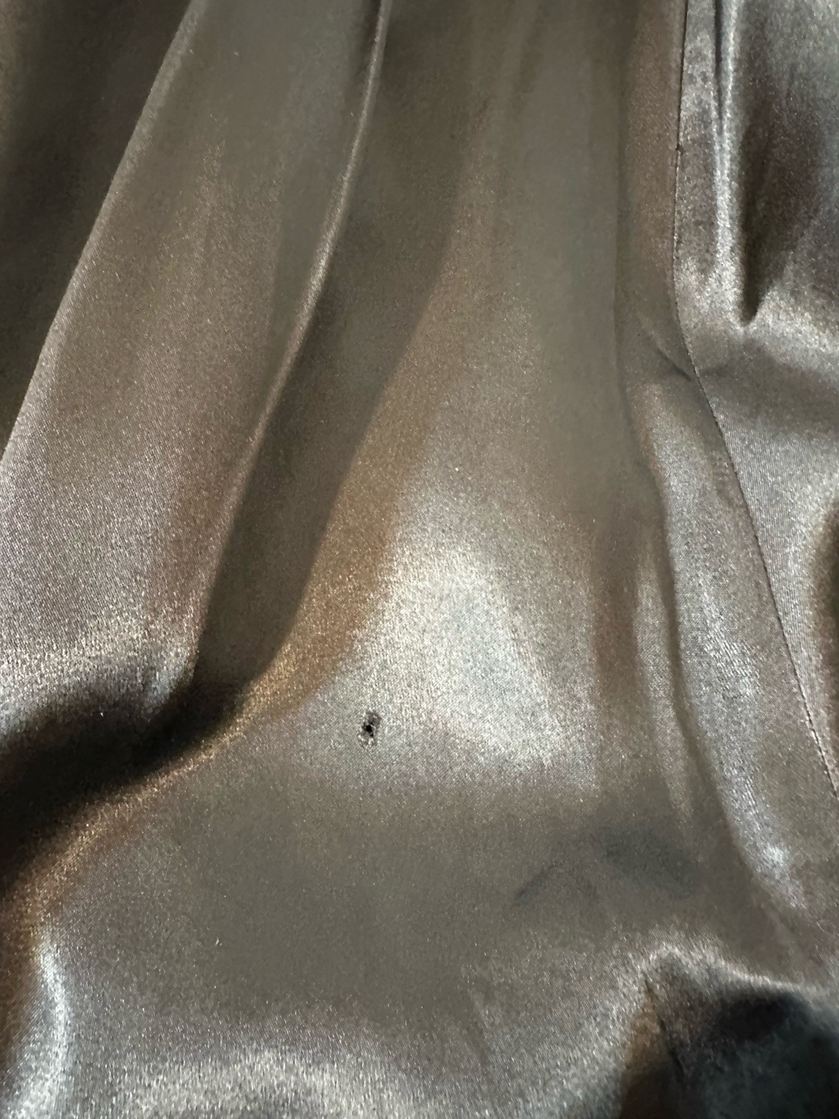 Vintage Black Velvet And Satin Midi Dress Size S Whimsigoth Witch Victorian