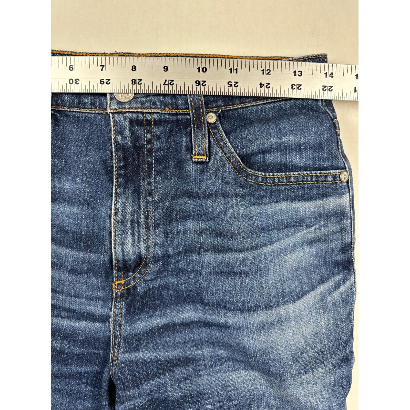 AG Adriano Goldschmied The Phoebe Jeans Sz 27 Vintage High Waisted Tapered Leg