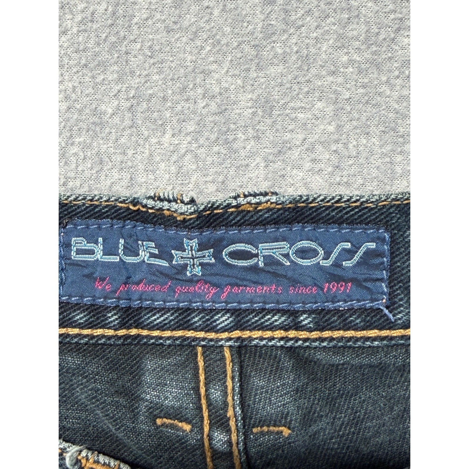 Y2KVintage Blue Cross Narumia Jeance Japanese Denim Narajuku Grunge Skater Sz 29