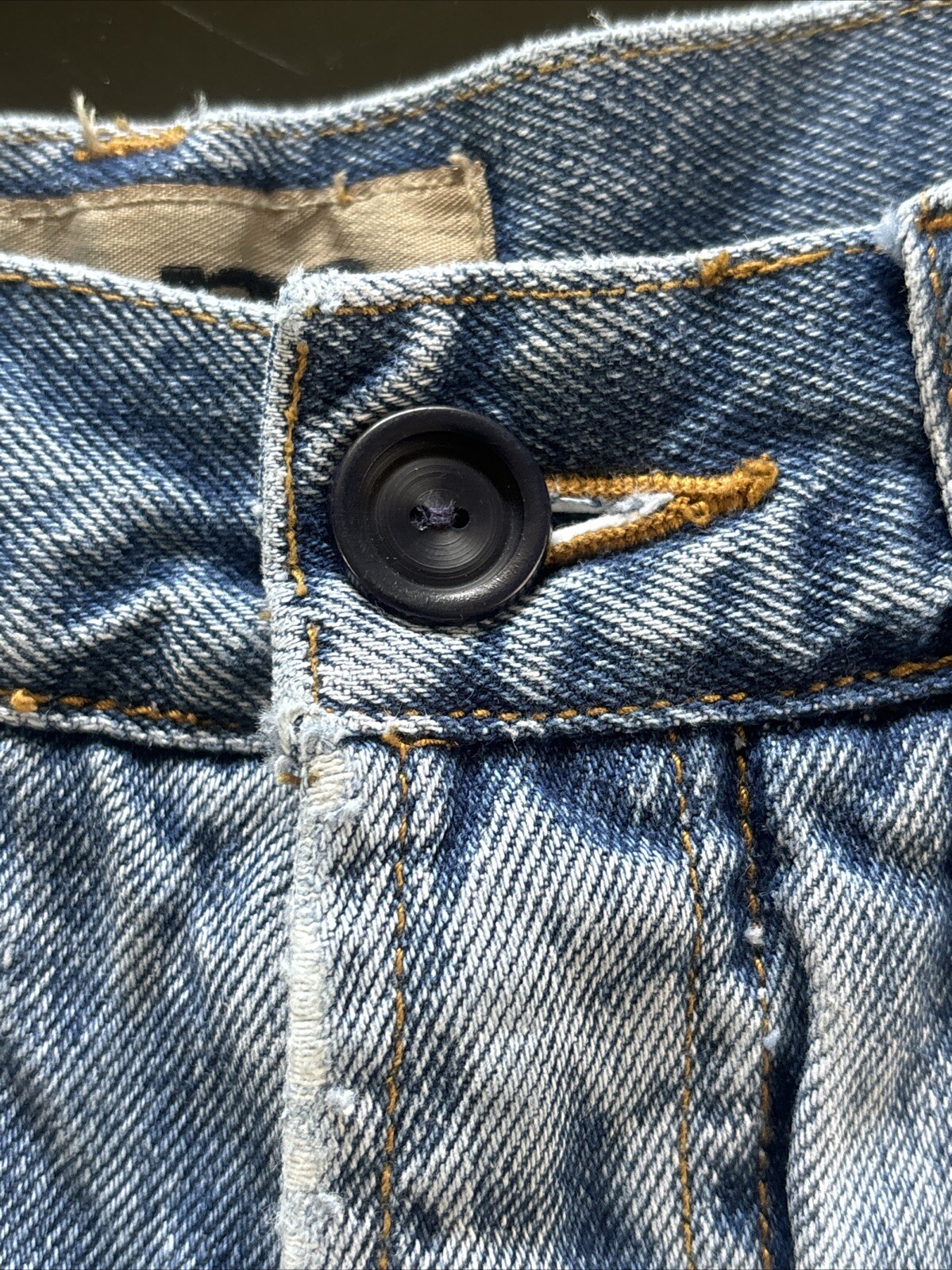 90s Moms Jean Shorts Bum Equipment Juniors 11 Hong Kong Light Blue High Waisted