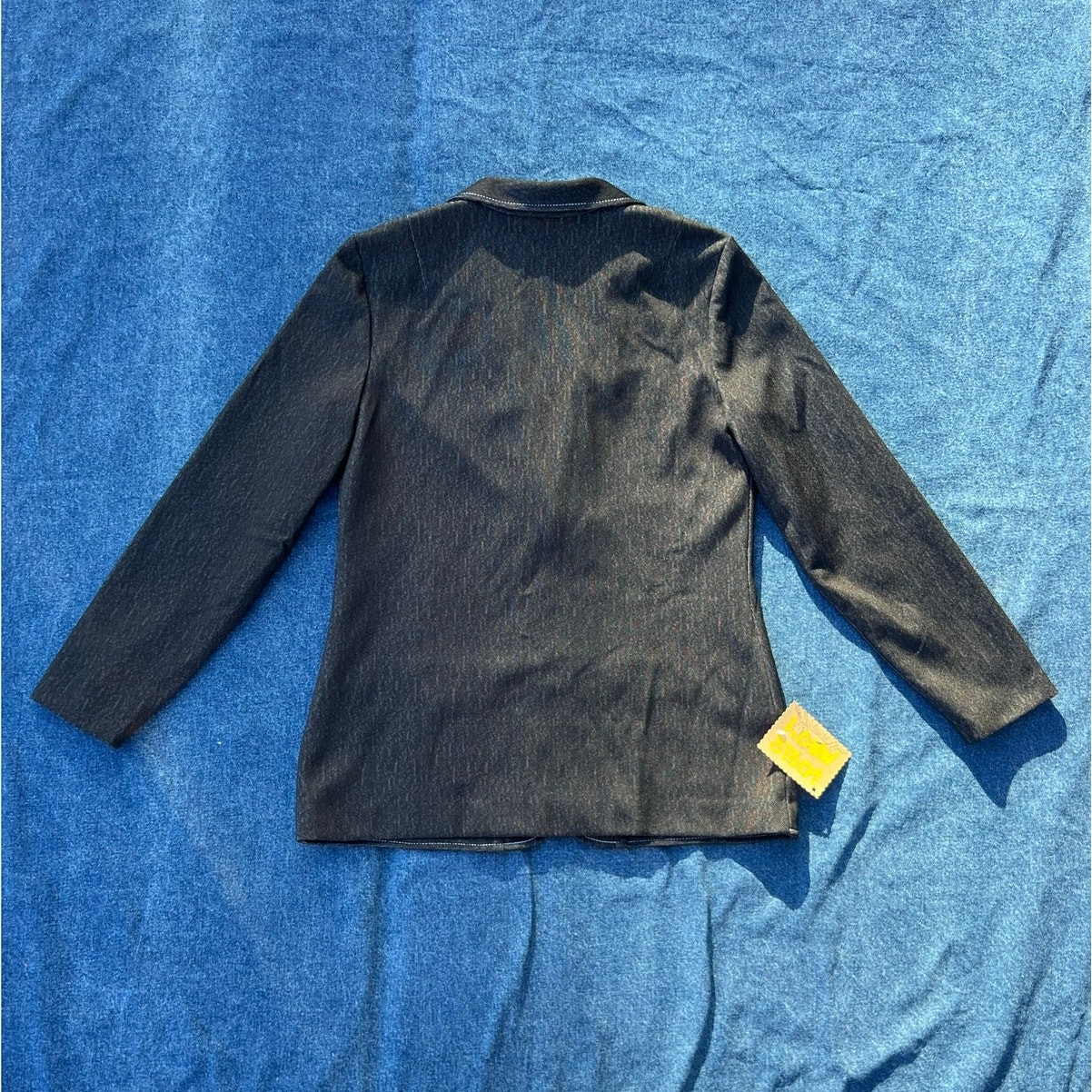 70s KoKo Knits denim blazer suitcoat jacket