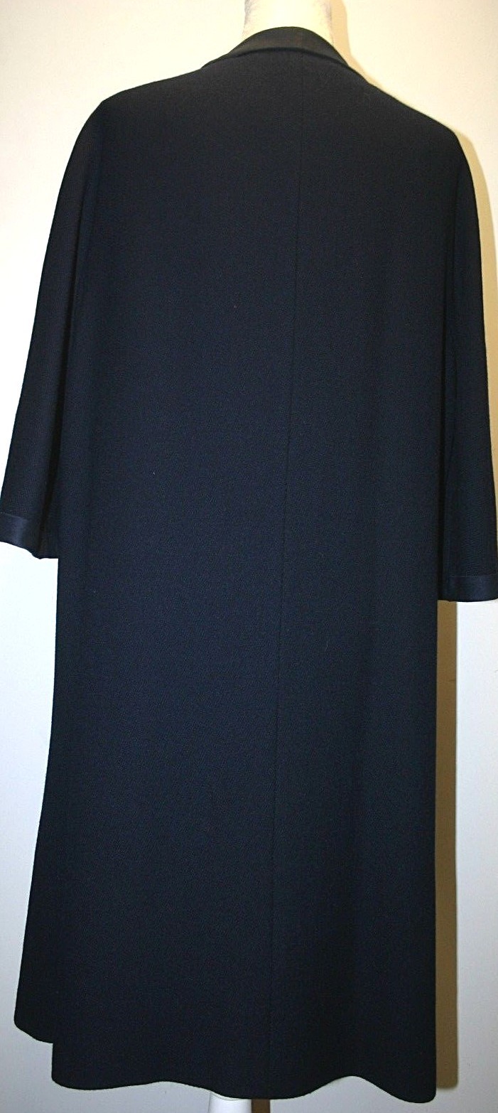 Vintage 1940s Hirsch Ladies winter jacket Navy Blue monarch new york