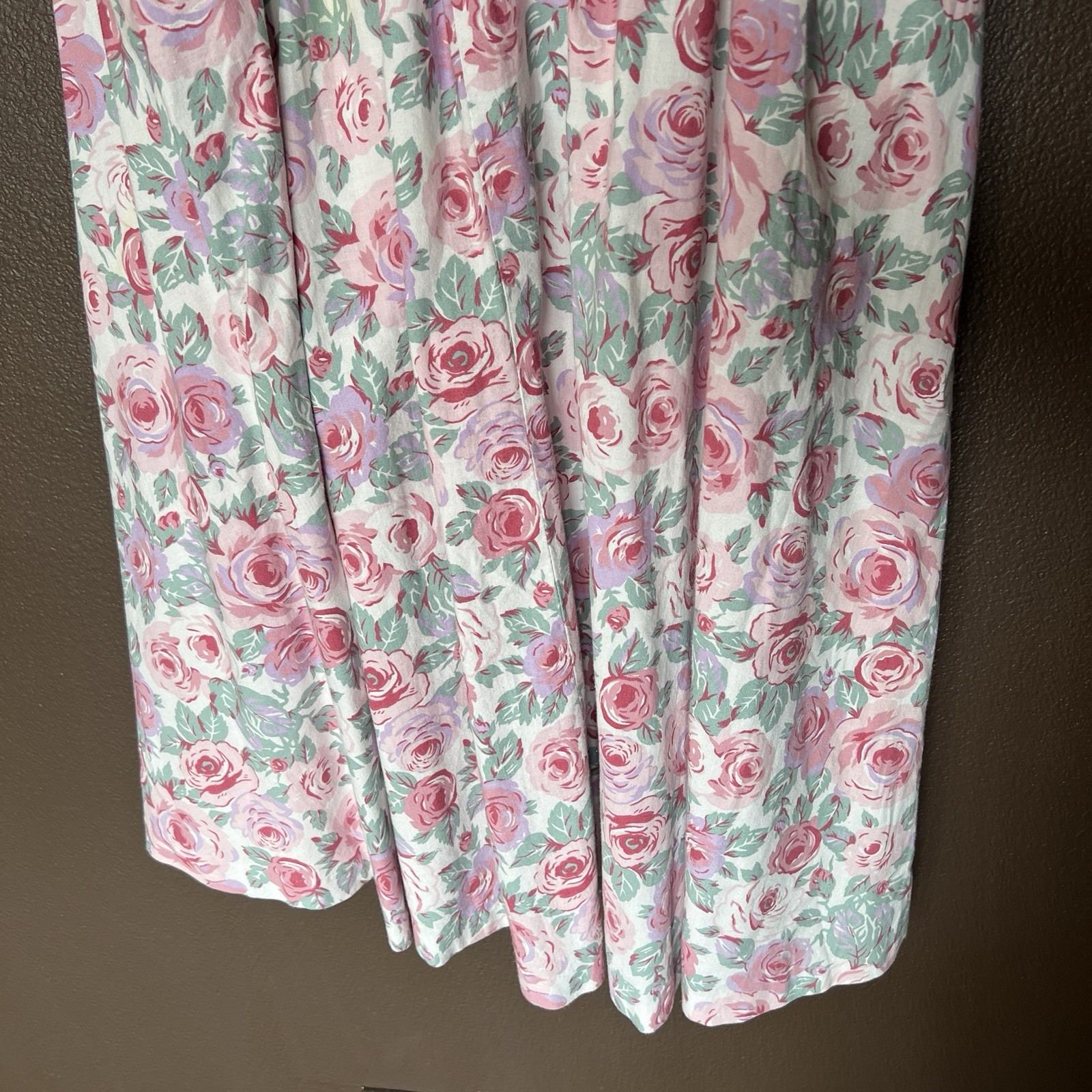 90s Joni Blair Floral Sundress Cottagecore Pastel Romantic