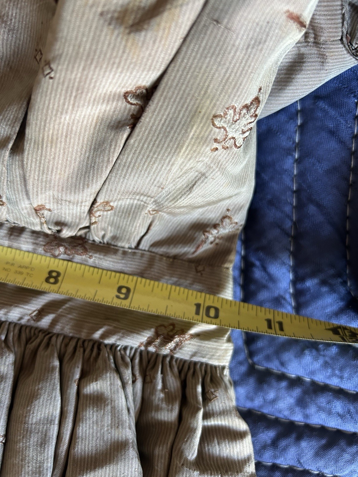 Antique 1860’s Dress Helen Jo Payne Collection Civil War Era