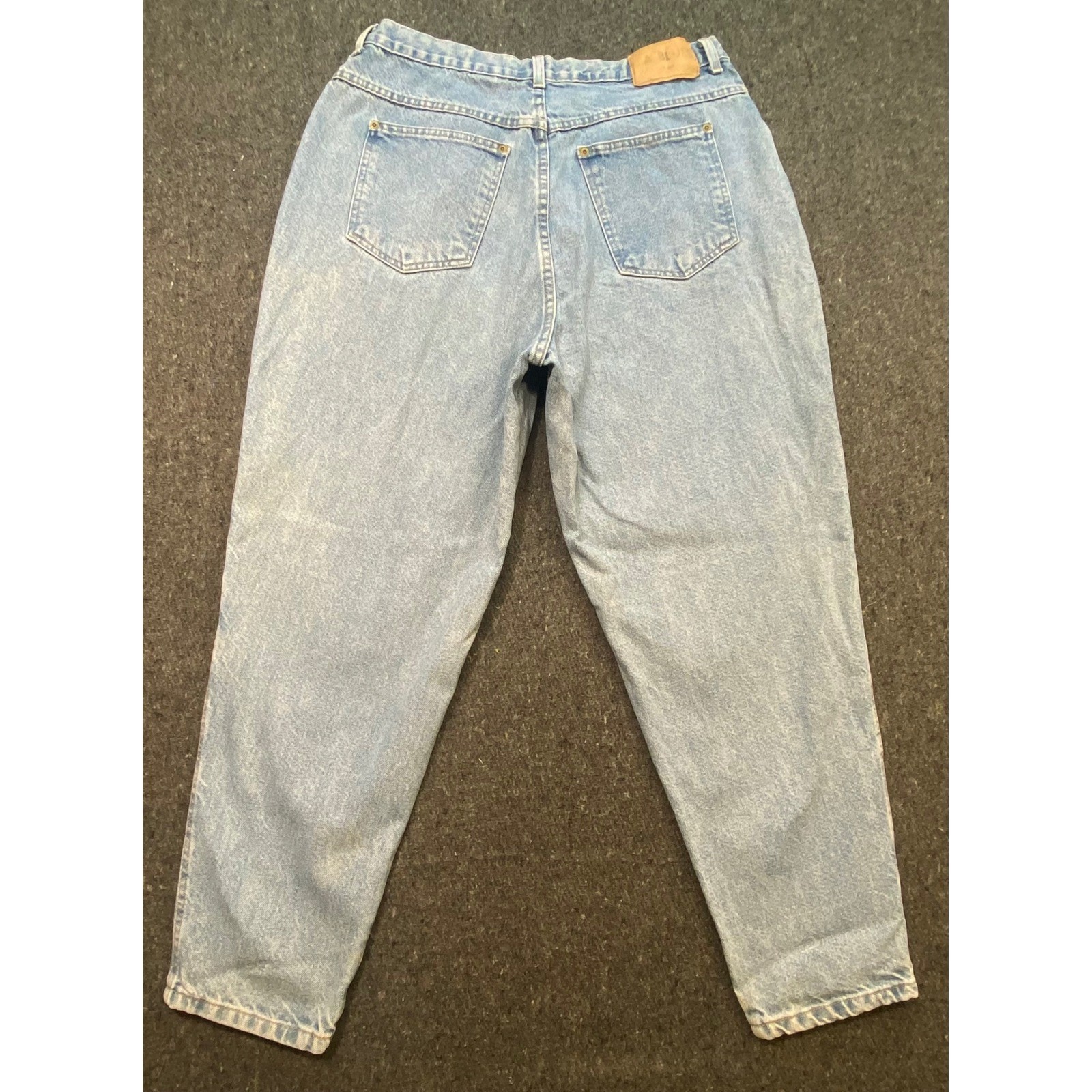 LA Blues Vintage 90s Womens 20P Light Wash High Rise Cotton Mom Jeans